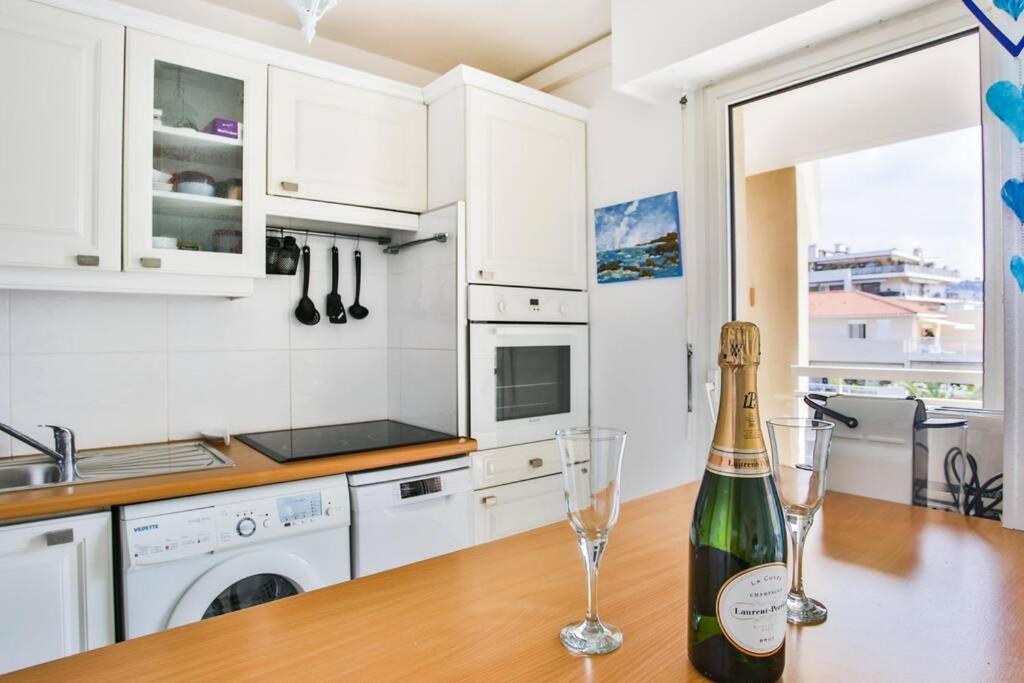 Bright One Bdrm Apartment A/C-Swimming Pool/Congress By Olidesi Cannes Exterior foto